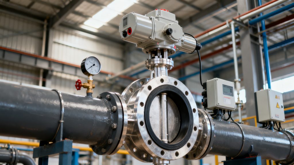 electric butterfly valve
