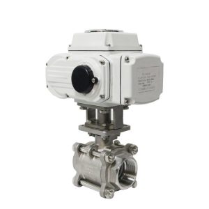 Electric 3ps Threaded Ball Valve