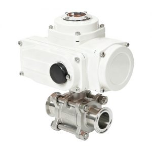 Electric 3-piece Clamp Ball Valve