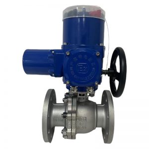 Electric Flanged Explosion-proof Ball Valve