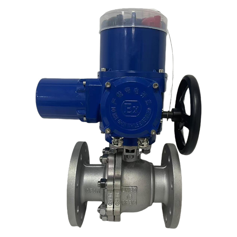 Electric Flanged Explosion-proof Ball Valve