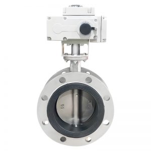 Electric Flanged Butterfly Valve ss