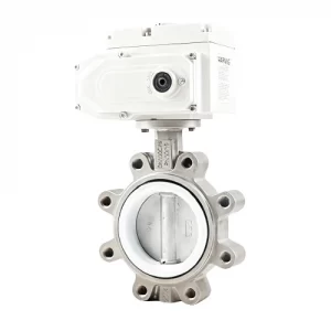 WE20-LUG-S Electric Stainless Steel Lugged Butterfly Valve