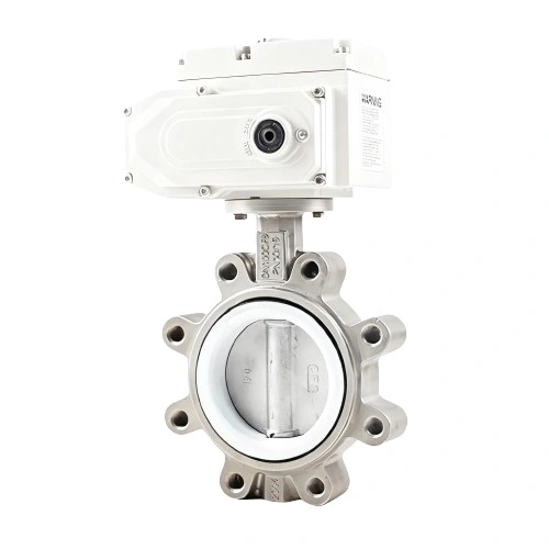 WE20-LUG-S Electric Stainless Steel Lugged Butterfly Valve