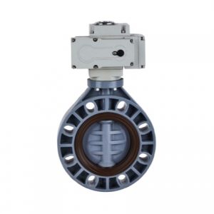 Electric Plastic Butterfly Valve