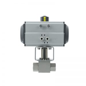 WANVALVE Pneumatic High-Pressure Ball Valve WP11-H | Stainless Steel Air Pressure Control Valve