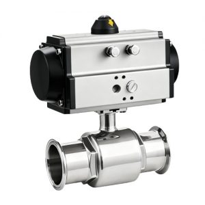 pneumatic sanitary ball valve