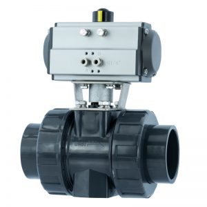 Pneumatic Plastic ball valve