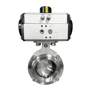 WP12-K Pneumatic Clamp Sanitary Butterfly Valve
