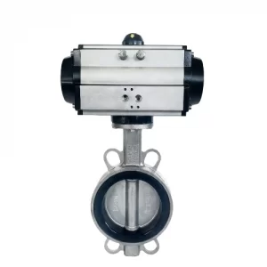WP12-W-S Pneumatic Wafer Butterfly Valve