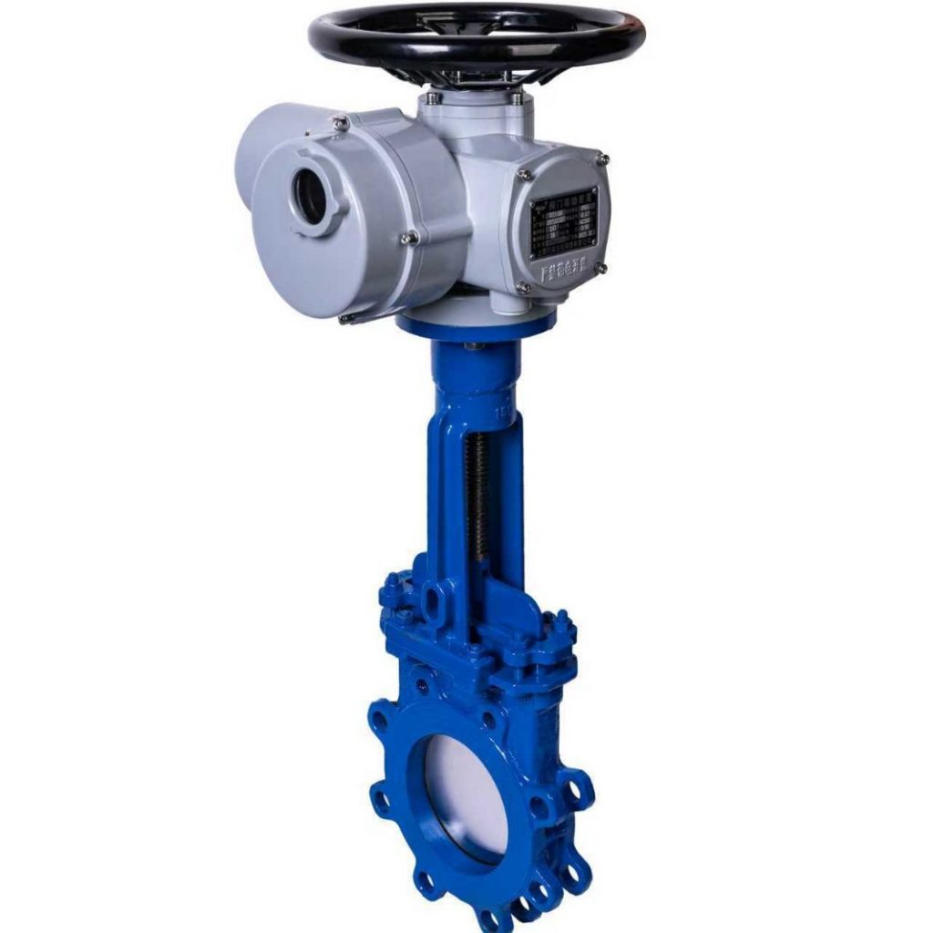electric knife gate valve