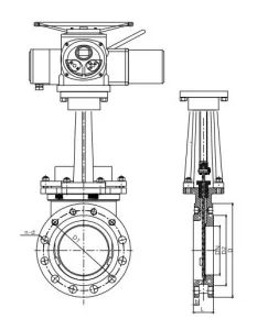 Electric Knife Gate Valve