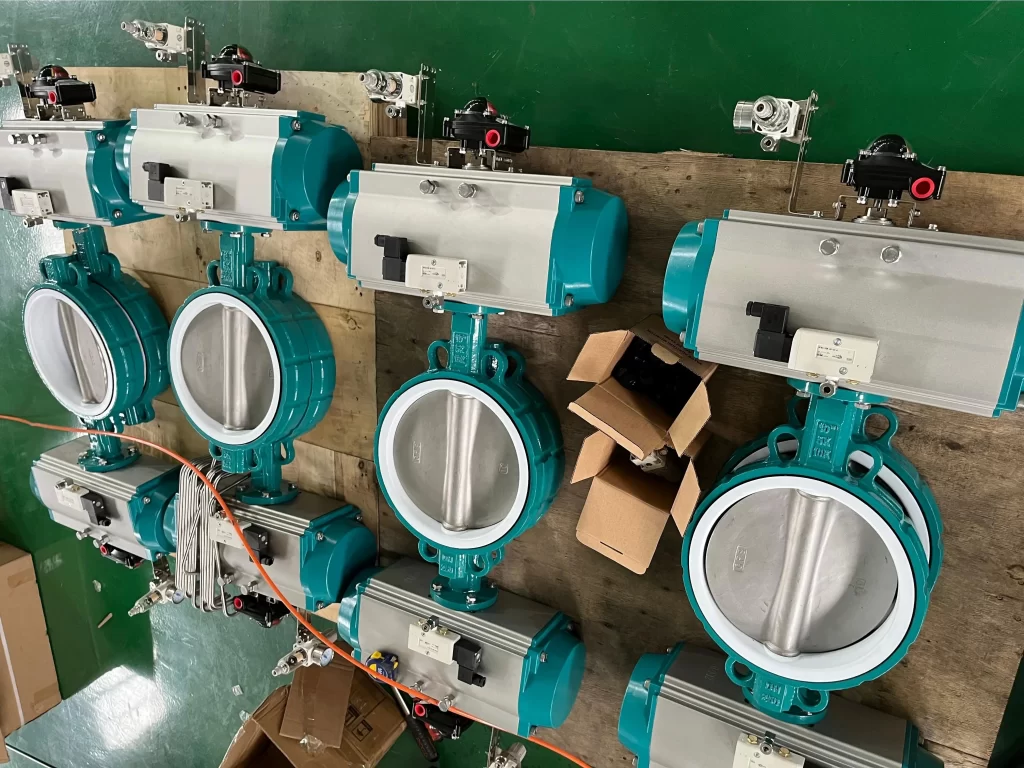 pneumatically actuated Valve