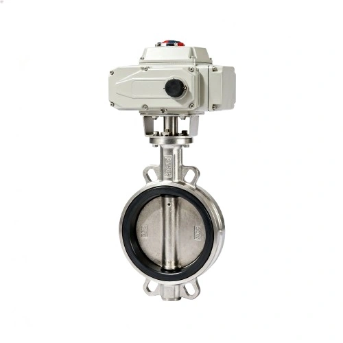 Electric Wafer Stainless Steel Butterfly Valves