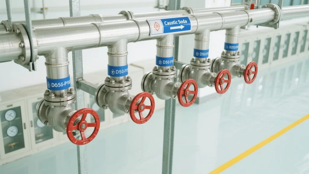 Valves for Caustic Soda Evaporation Systems