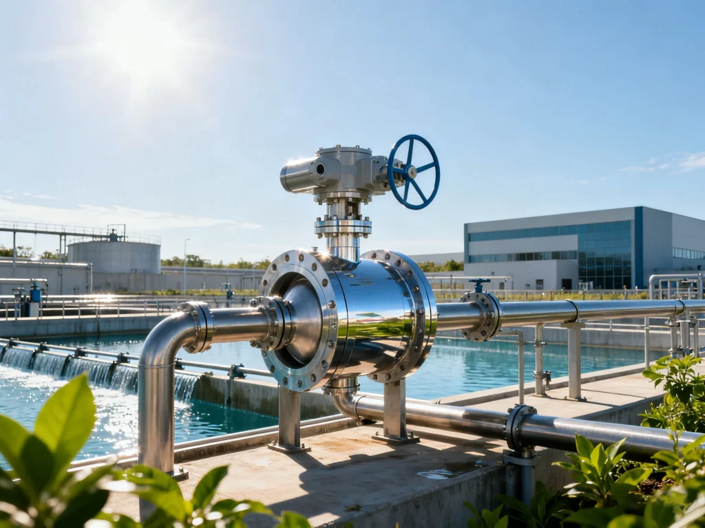 pneumatic butterfly valves for water & wastewater treatment systems